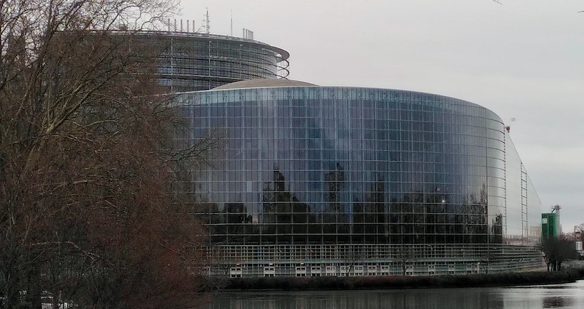 Das Europäische Parlament in Straßburg