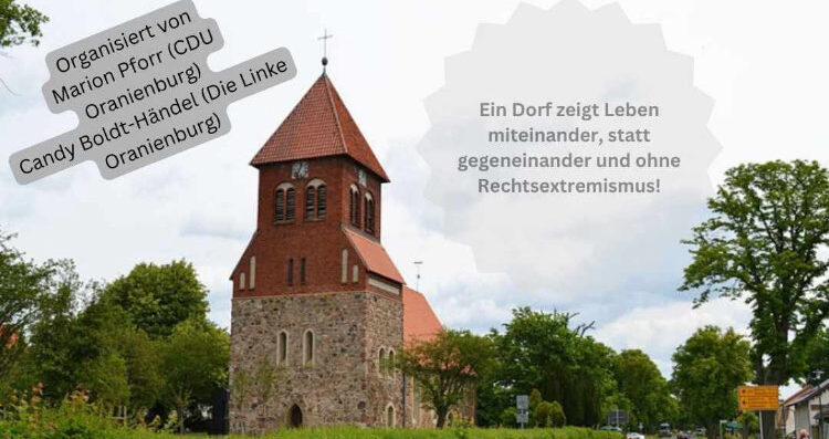 Grillen gegen Rechtsextremismus – Heiner Klemp ist dabei in Wensickendorf